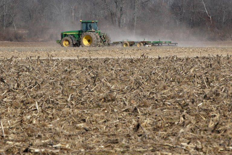 A new farm bill that could become law as soon as next week would require a choice between different subsidy approaches that require producers to suffer losses before they can get payouts.  (AP Photo/Danny Johnston)