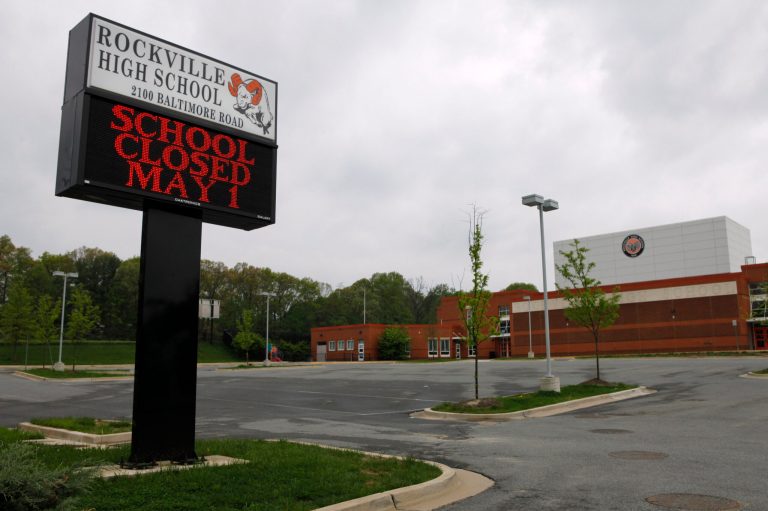 A 14-year-old female student at Rockville High School in Montgomery County, Md. reported being raped on Thursday by two male students, including one who had been slated for deportation by Immigration and Customs Enforcement. (AP Photo/Jacquelyn Martin)