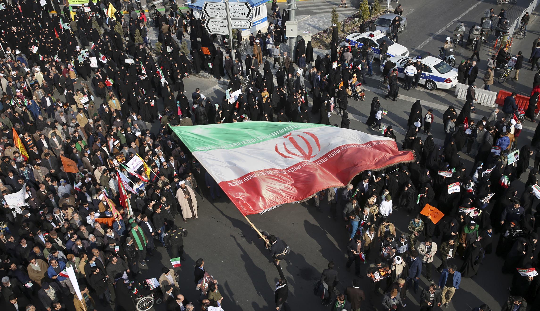Trump weighs in on Iran protests, reactions break down along party lines
