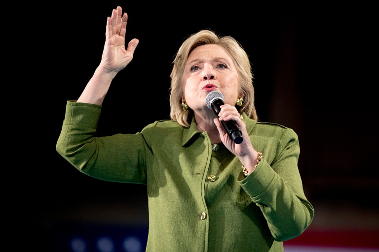 Presumptive Democratic presidential nominee Hillary Clinton admitted there were mistakes ensuring the U.S. Consulate in Libya was secure but said the concerns about security never came to her attention. (AP Photo/Andrew Harnik)