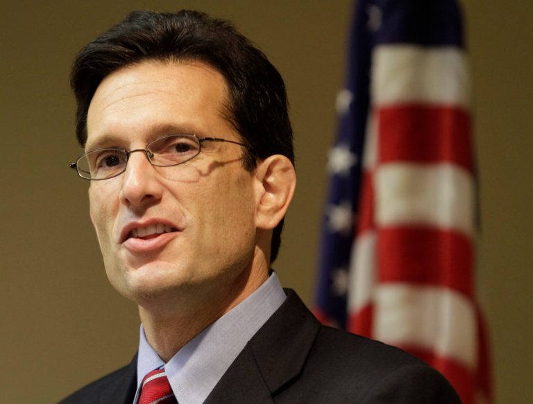 House Majority Leader Eric Cantor called on GOP lawmakers to take a new approach to the nation's economic anxieties. Dividing his remarks into four categories -- Obamacare, jobs and economic growth, the middle-class squeeze, and opportunity -- Cantor's goal was to try to identify specific problems middle-class families are facing and spark discussion on conservative solutions that might help those families. (AP Photo)