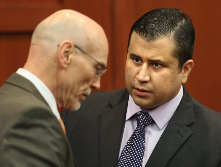 George Zimmerman, right, is the subject of two separate White House petitions. (AP Photo/Orlando Sentinel, Joe Burbank, Pool)