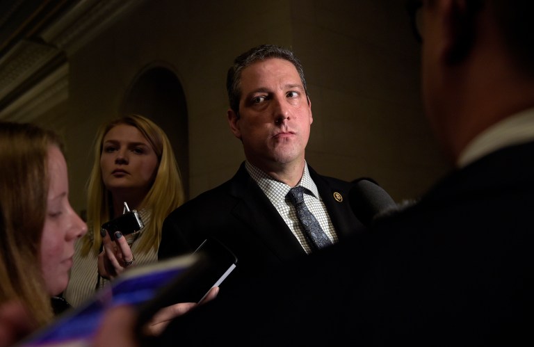 Rep. Tim Ryan, D-Ohio, said Mike Flynn's contact with Russian ambassador Sergey Kislyak and subsequent lies to Vice President Mike Pence about those calls is a major warning that something isn't right in the White House. (AP Photo/Susan Walsh)