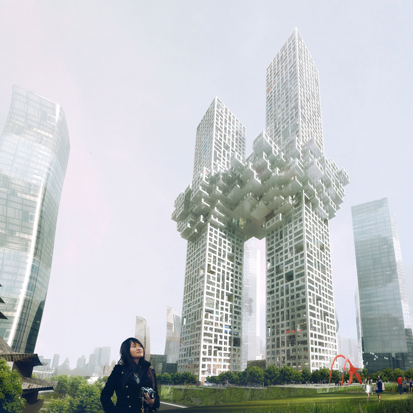 Proposed S. Korean Towers Resemble Exploding World Trade Center