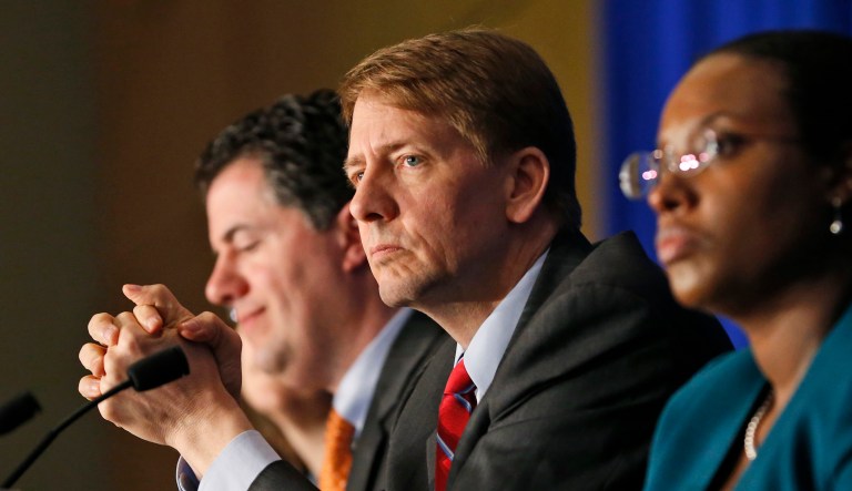 The bureau, its spokesman said, has a responsibility to protect student borrowers. (AP Photo/Steve Helber, File)