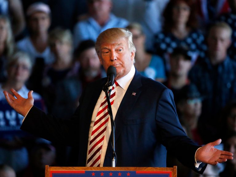 Donald Trump's proposal shows a certain ignorance of the Constitution, as similar proposals for constitutional amendments by candidates of both parties have in the past. (AP Photo)