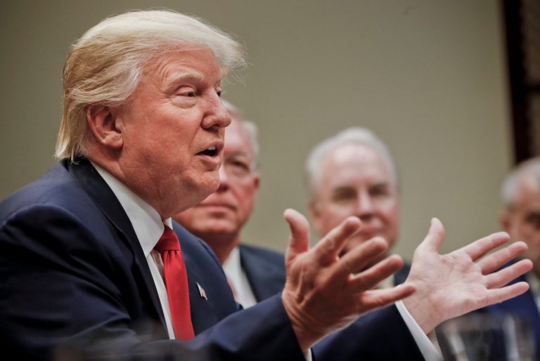 In spite of the president's unorthodox communications style and an extremely hostile relationship with the press even by GOP standards, Republicans have been happy that so many of his early appointments and executive orders have been conventionally conservative. (AP Photo/Pablo Martinez Monsivais)