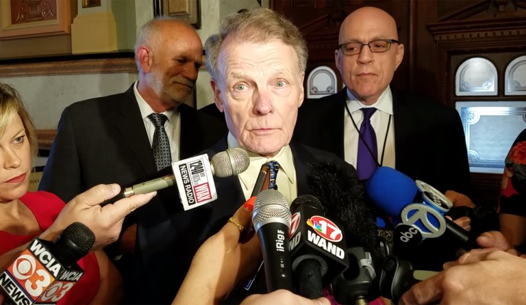 Republican governors spoke in an ad thanking Illinois House Speaker Mike Madigan 