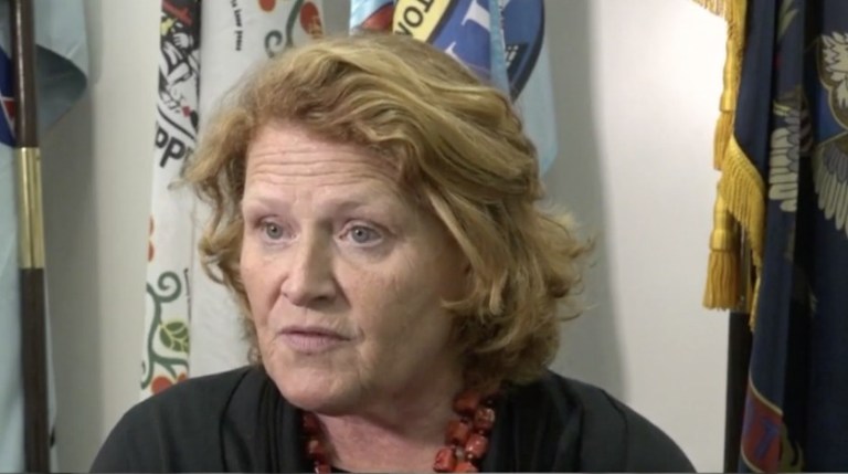 Sen. Heidi Heitkamp met Friday with President-elect Trump and discussed 