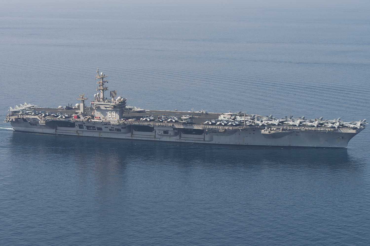 Report: Baby delivered at sea on U.S. aircraft carrier amid ISIS fight