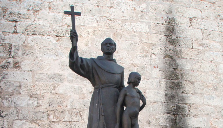 The friar Fr. Junipero Serra is called the 