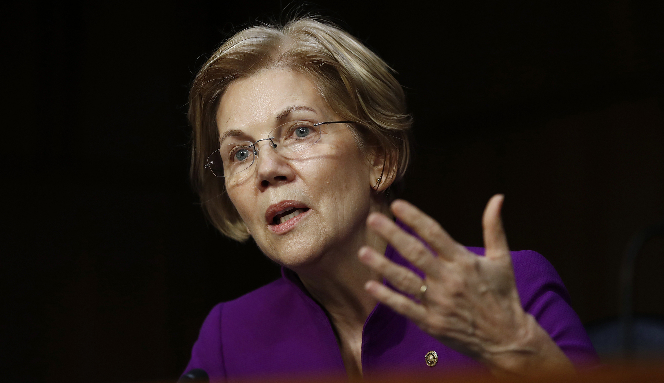 Elizabeth Warren leads protest to block Trump’s CFPB appointment