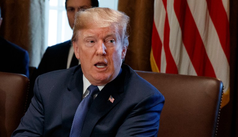 President Donald Trump said that he will announce his pick for Federal Reserve chair on Thursday. (AP Photo/Evan Vucci)