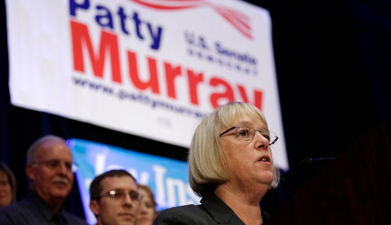It's worth wondering why Sen. Murray has remained silent on the credible, and abhorrent, accusations that have rocked her own state's largest city. (AP Photo/Elaine Thompson)