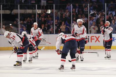 Paul Bereswill/Getty Images
The Washington Capitals lost Game 7 of the Eastern Conference semifinals to the New York Rangers on Saturday night.