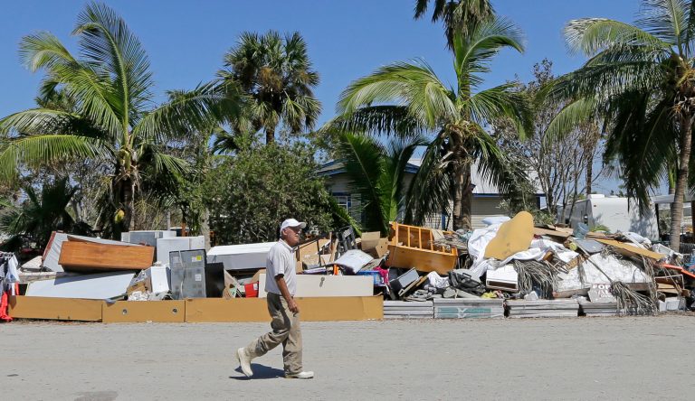 House Speaker Paul Ryan and a bipartisan group of House lawmakers will go to Florida and Texas this week to see the damage caused by two hurricanes and to help determine the additional federal money that will be needed for the recovery. (AP Photo/Alan Diaz)