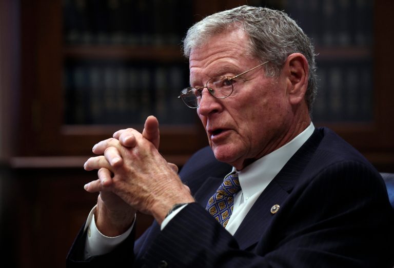 Sen. James Inhofe, R-Okla., chairman of the Environment and Public Works Committee, wants to begin oversight hearings early next year. (AP Photo)