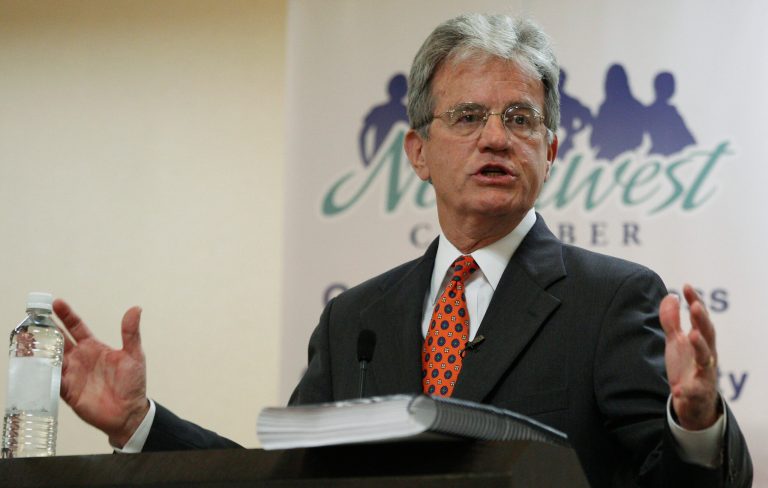 Sen. Tom Coburn, R-Okla., seemed equally determined to avoid a government shutdown at any cost. (AP/Sue Ogrocki)