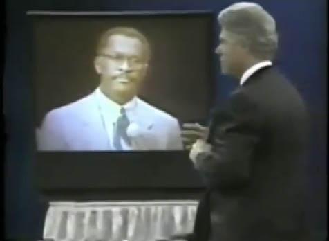1994: Cain debates Clinton on health insurance