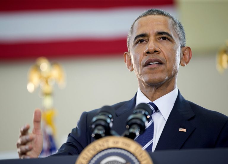 President Obama has told Democrats he will campaign for any of them in the next election if their decision to support Trade Promotion Authority leads to a primary challenge. (AP Photo)
