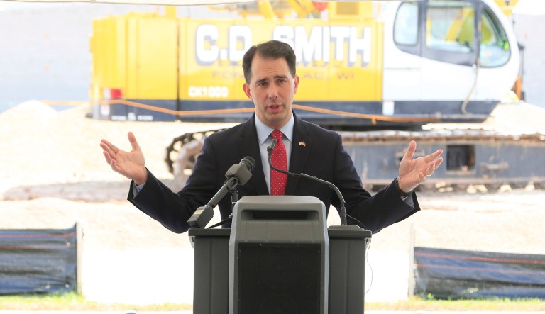 Gov. Scott Walker says Obamacare is broken, and the best place to fix it is in the states. (Darren Hauck/AP Images for MilliporeSigma)