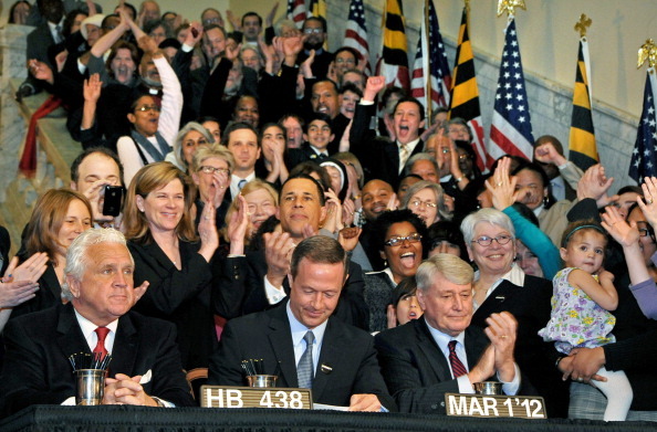 Same-sex marriage supporters fight Md. gambling expansion
