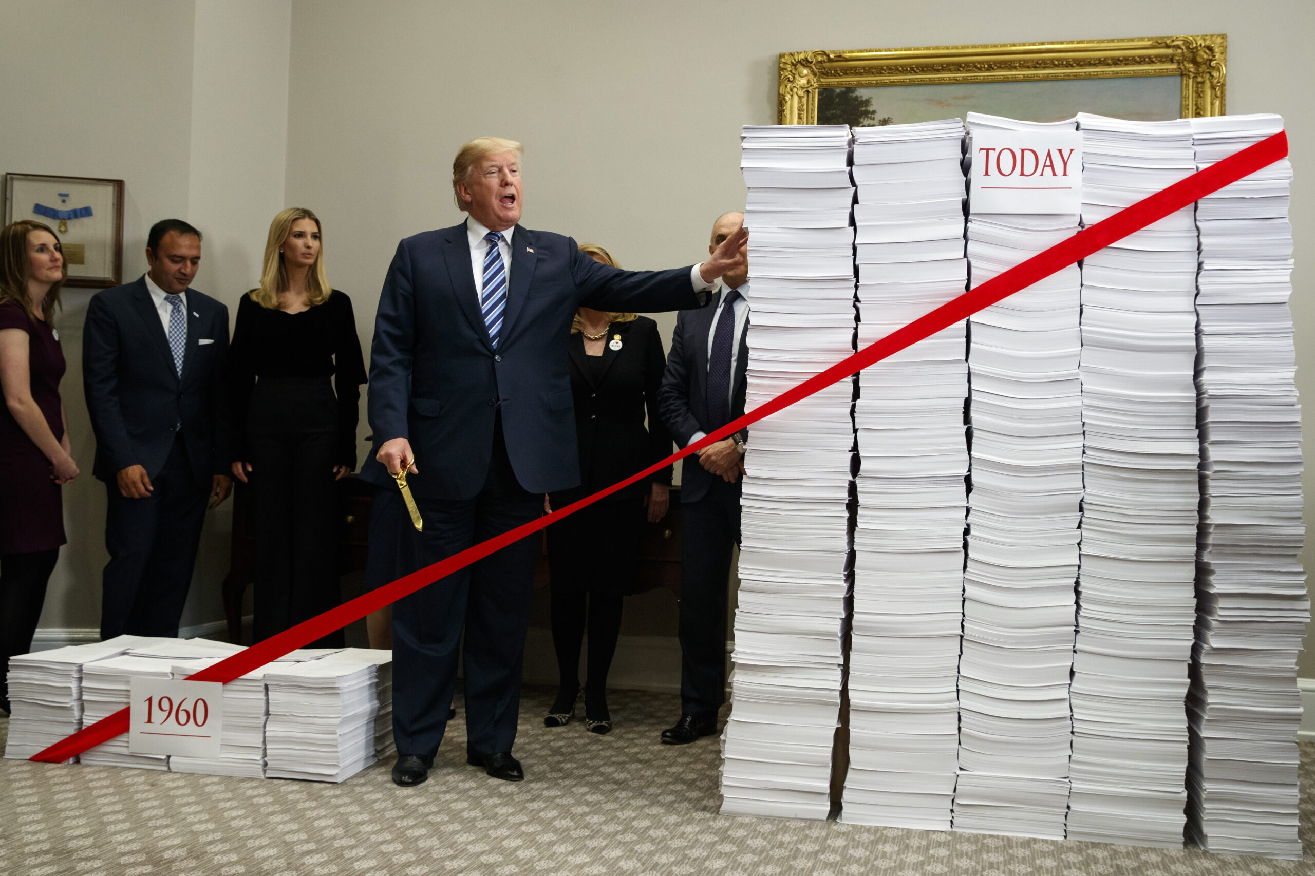 Trump regulatory ‘red tape’ lowest in a quarter century, 35% below Obama’s