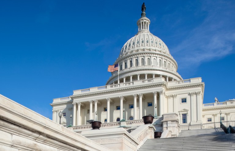Conservatives are urging congressional leaders to pass a short-term funding bill to keep the federal government running past Dec. 9, but not for the fiscal year. (iStock photo)