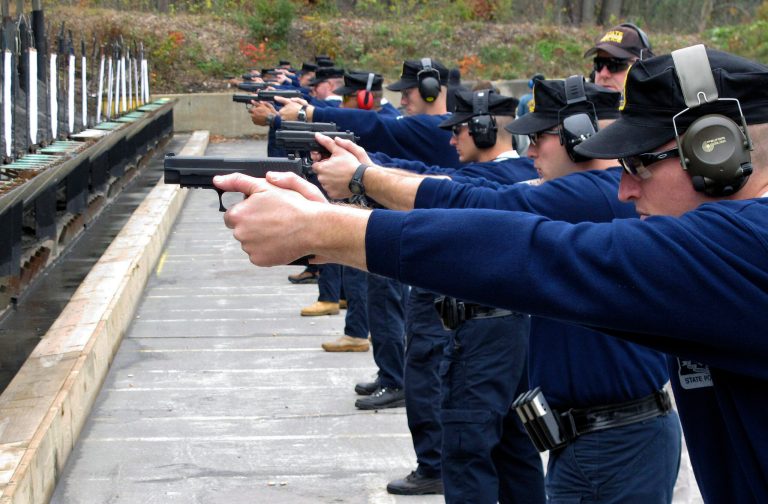 The rise in concealed carry permits has led to a huge increase in training instruction for gun owners. (AP Photo/Dave Collins)