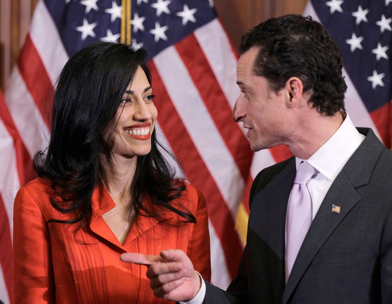 A family friend said Abedin and Weiner are still in love. (AP Photo/Charles Dharapak)
