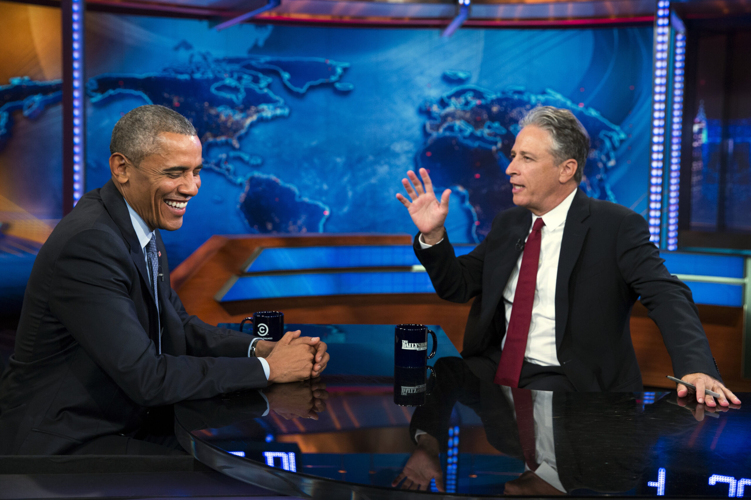 Jon Stewart White House visits almost never happened