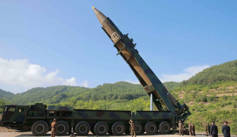 According to the Washington Post, the U.S. determined in July that Kim Jong Un currently has up to 60 nuclear weapons at his disposal, although some believe the number is smaller. Since 2006, North Korea has conducted five nuclear tests; the most recent one took place in September 2016. (Korean Central News Agency/Korea News Service via AP, File)