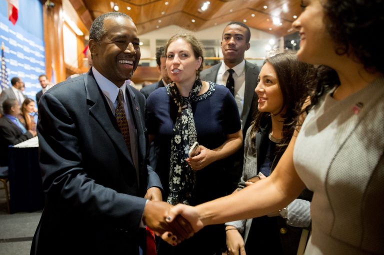 The super PAC's attack on the governors' campaigns comes as Ben Carson hasÂ reportedlyÂ scheduled no public events for two weeks to focus on his book tour and other fundraising events. (AP Photo)