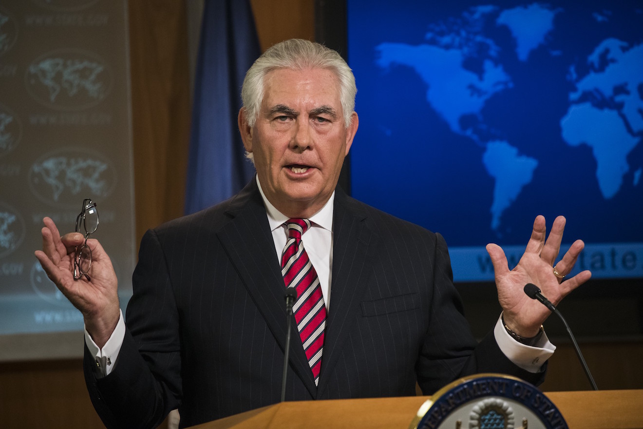 Tillerson to Taliban: ‘You Will Not Win a Battlefield Victory’