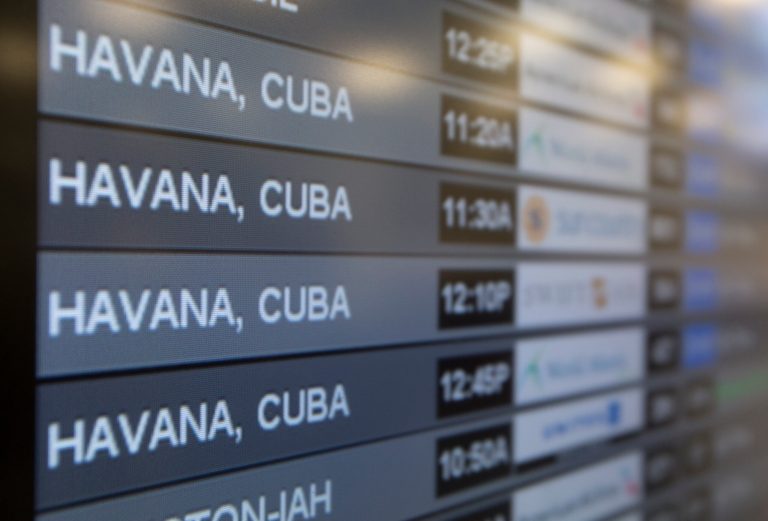 Following through on its declaration of warming ties with Cuba, the Obama administration has eased travel restrictions and opened a wide range of new export opportunities with the communist island. (AP Photo/Wilfredo Lee)