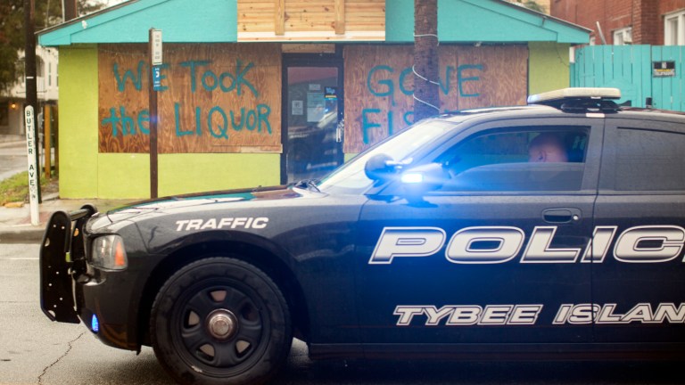 The shooter remains at large and a manhunt is underway. (AP Photo/Stephen B. Morton)