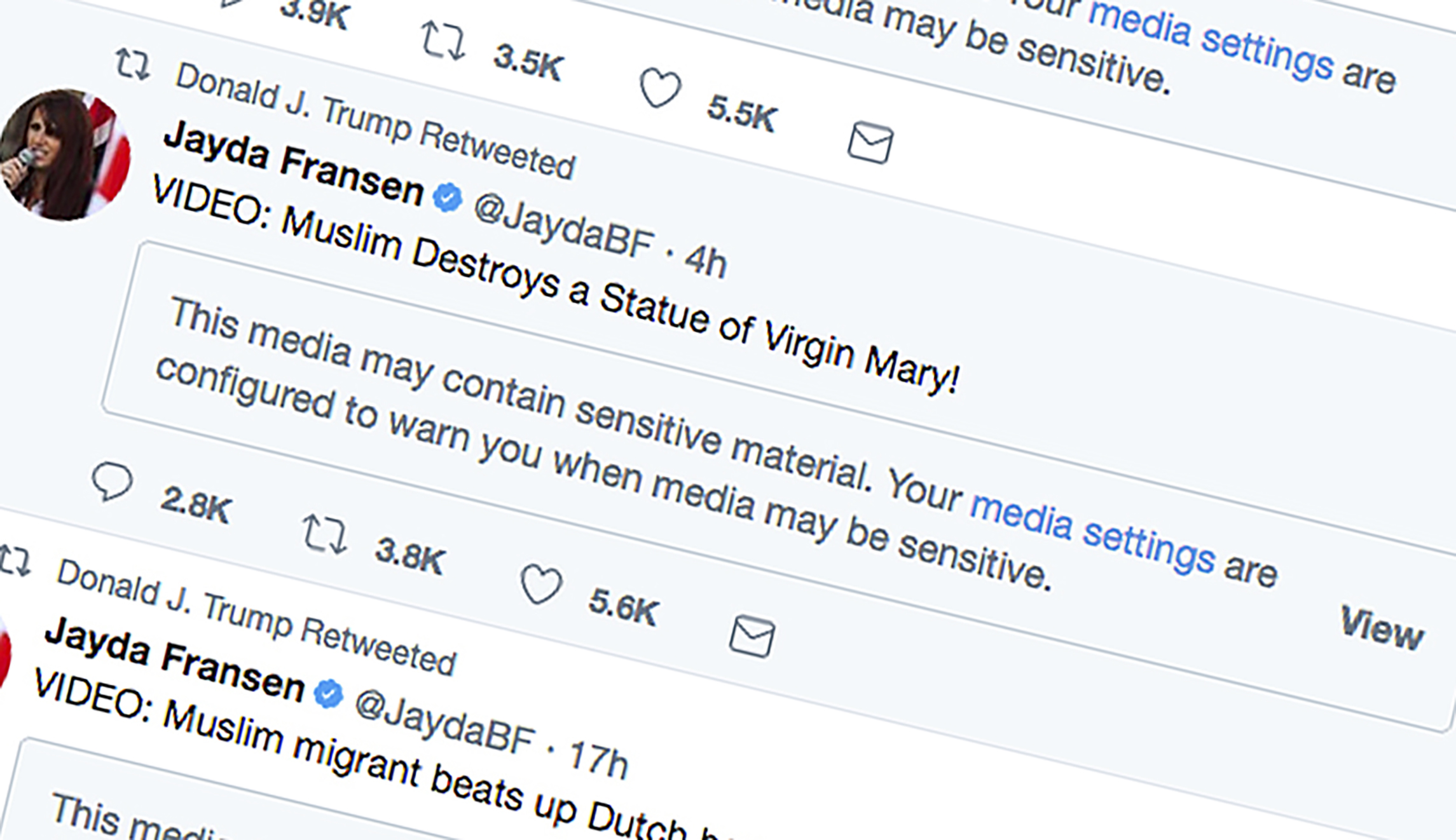 CNN is wrong to complain that the infamous Britain First tweets haven’t been deleted