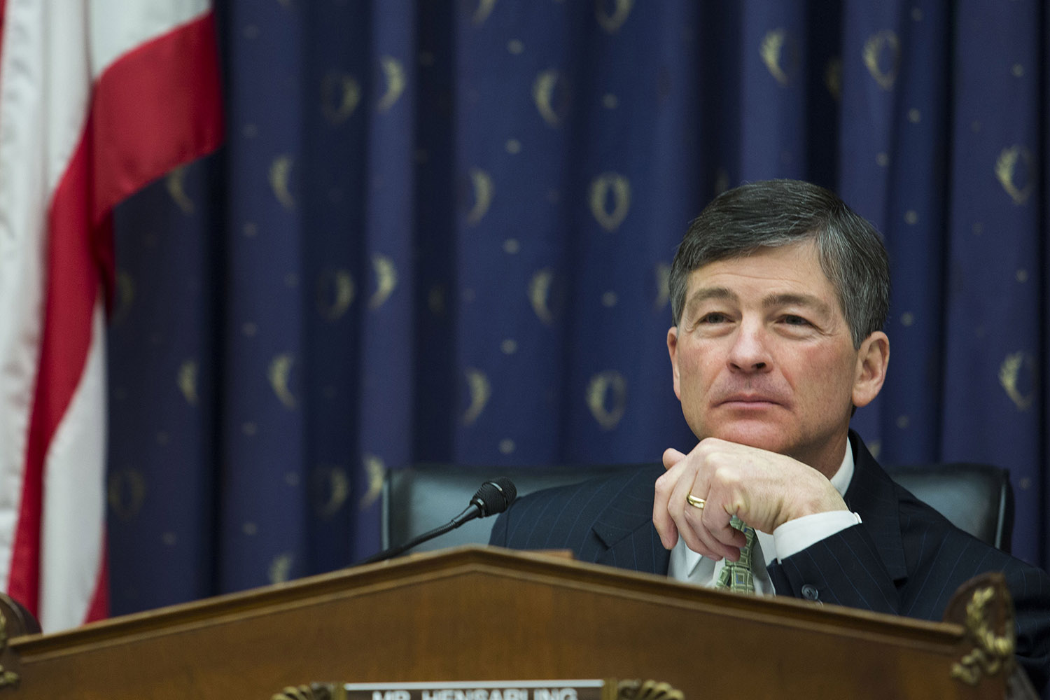 House GOP banking chief finds common ground with Trump
