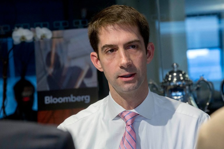 Sen. Tom Cotton confirmed that he will be speaking at the Republican National Convention in Cleveland. (Andrew Harrer/Bloomberg)