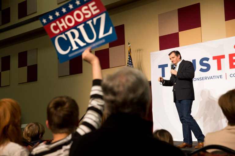 Keep the Promise, a super PAC supporting Texas Sen. Ted Cruz's presidential campaign has made a $573,000 television ad buy in Nevada. (AP Photo/Jacquelyn Martin)