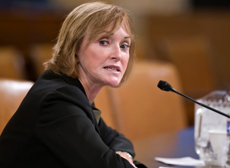 Centers for Medicare and Medicaid Services Administrator Marilyn Tavenner testifies before Congress on Capitol Hill in Washington on Oct. 29. (AP Photo/J. Scott Applewhite)