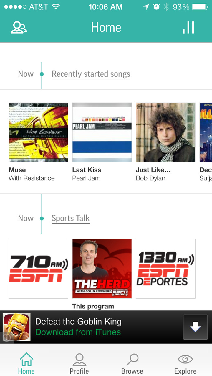 TuneIn adds way to hear ‘recently started’ songs