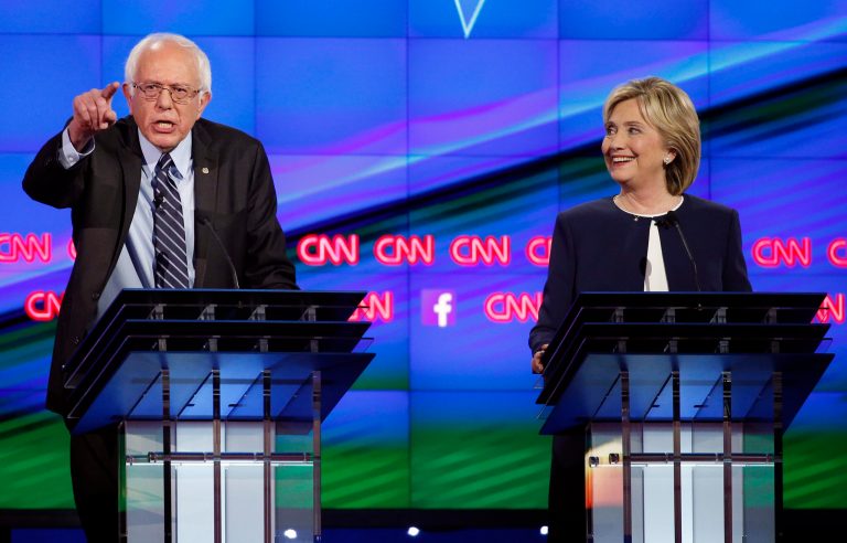 Bernie Sanders failed to use Clinton's emails to strangle her campaign at its inception. (AP Photo/John Locher, File)