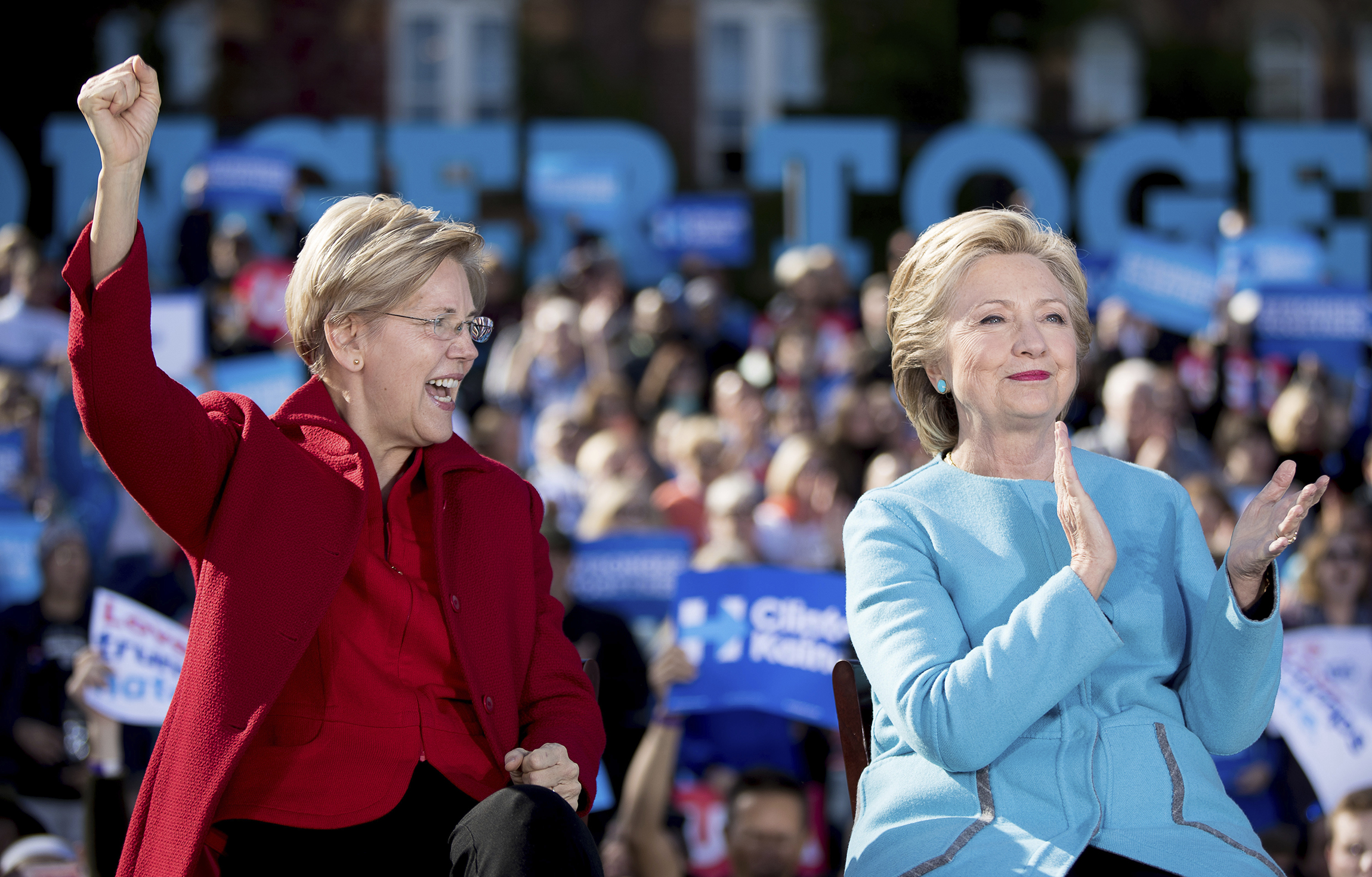 Liberals prepare to keep Wall Street out of a Clinton administration