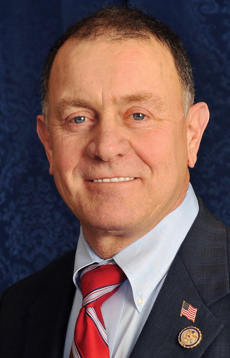 This is a Jan. 19, 2011 photo of Richard Hanna provided by the Richard Hanna for Congress campaign. The incumbent congressman is facing a challenge from Claudia Tenney in the 22nd Congressional District's Republican primary, Tuesday, June 24, 2014. The district covers Chenango, Cortland, Madison and Oneida counties and parts of Broome, Herkimer, Oswego and Tioga. (AP Photo/Richard Hanna for Congress)