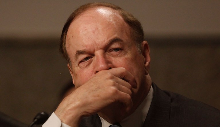 Sen. Richard Shelby, R-Ala., on Monday would not confirm who he cast his vote for to take Attorney General Jeff Sessions former Senate seat representing Alabama. (AP Photo/Charles Dharapak)