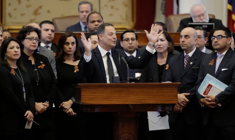 Texas can now also criminally charge police chiefs and other city officials should they not help enforce immigration law. (AP Photo/Eric Gay)