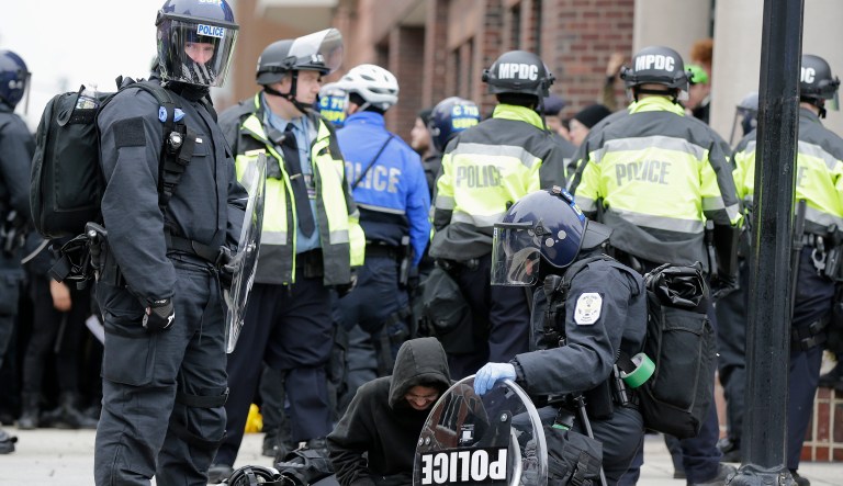 The main defendant in the case said he was subjected to a humiliating inspection after being detained by the police, including a manual rectal probe. (AP Photo/Mark Tenally)