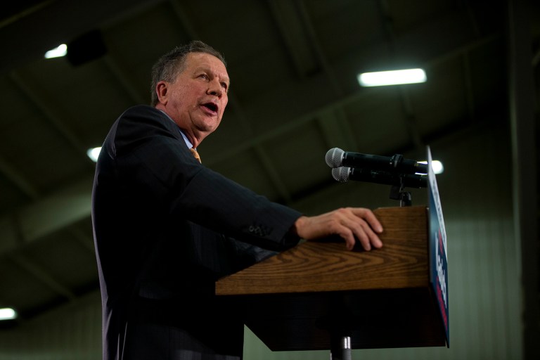 Republican presidential candidate, Ohio Gov. John Kasich said, 