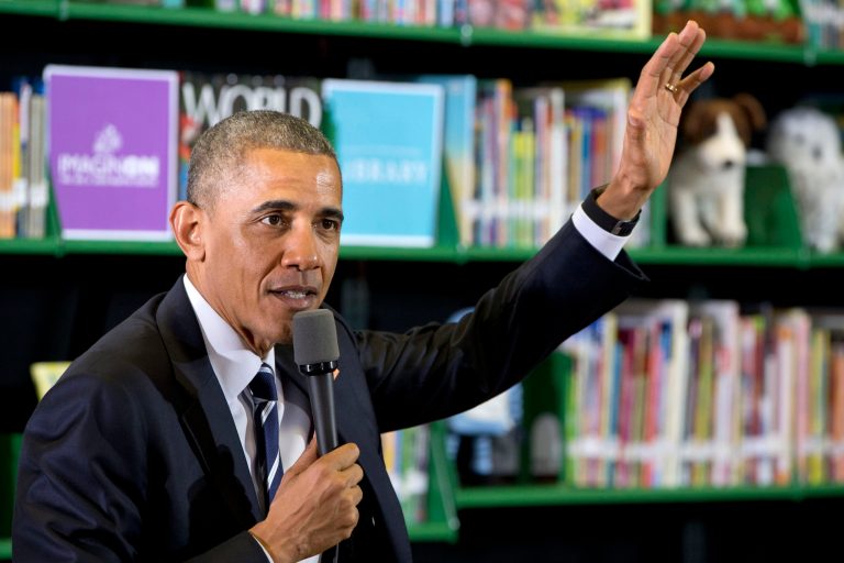 President Obama speaks during a town hall with women bloggers, Wednesday, April 15, 2015, in Charlotte, N.C. (AP Photo/Jacquelyn Martin)